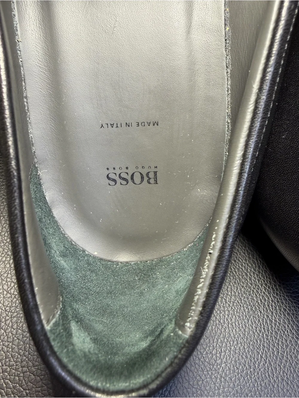 Hugo Boss Men's Boss Kensington Loafers 50310606 001 Sz 12 Italy New